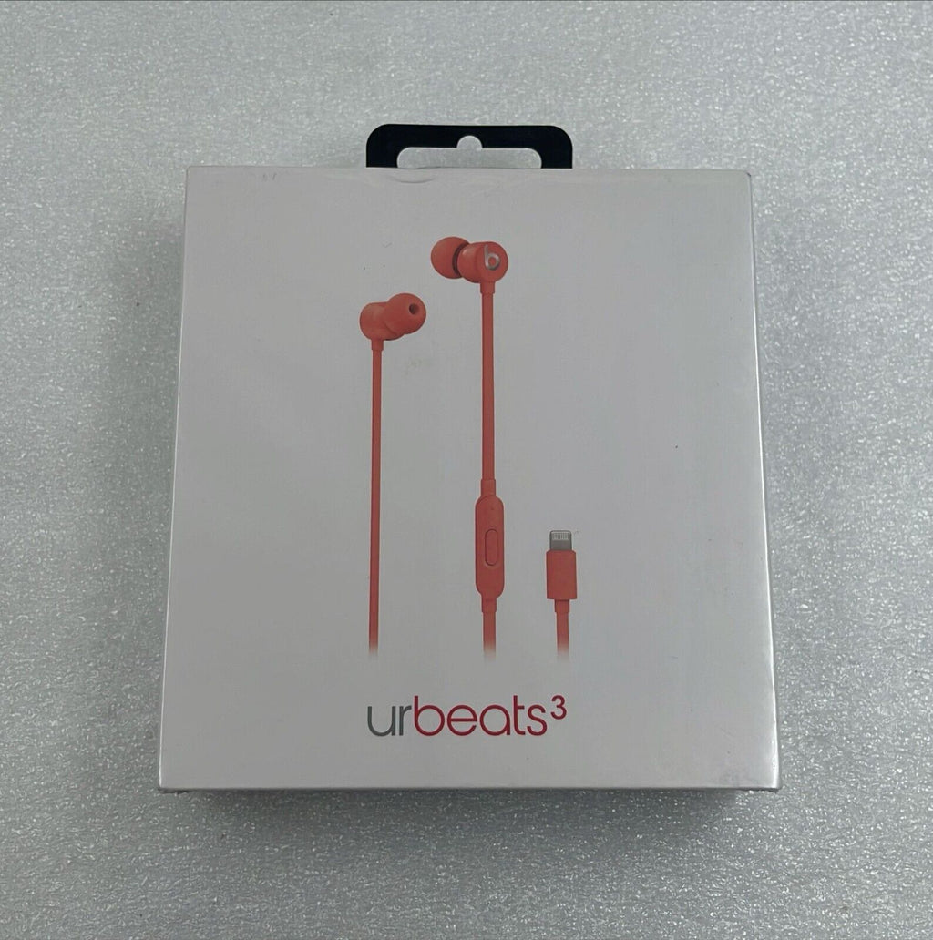 [LOT 7 PCS] *NEW OEM* Apple Beats by Dr.Dre urBeats3 Wireless Lightning Coral