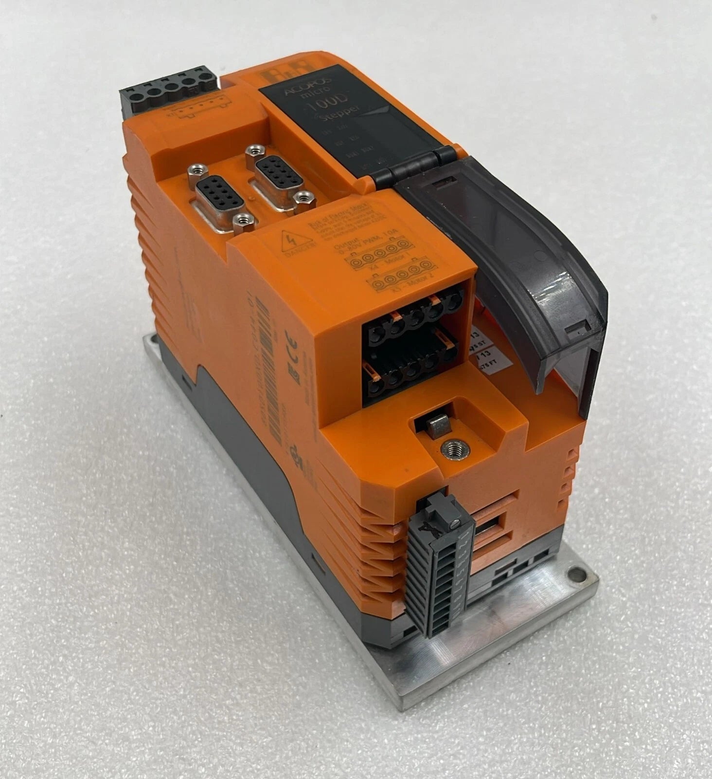 B&R Automation ACOPOS Micro 100D STEPPER Servo Drive 80SD100XD.C044-01 REV I0