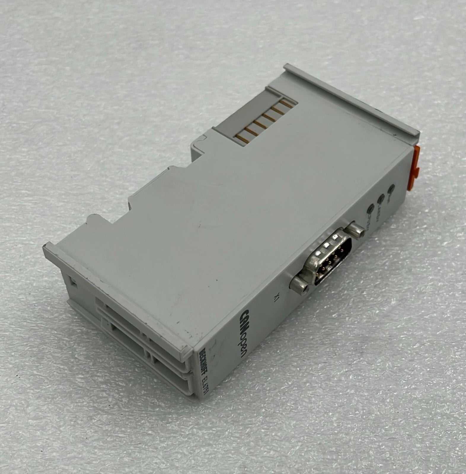 Beckhoff EL6751 EtherCAT terminal side housing view