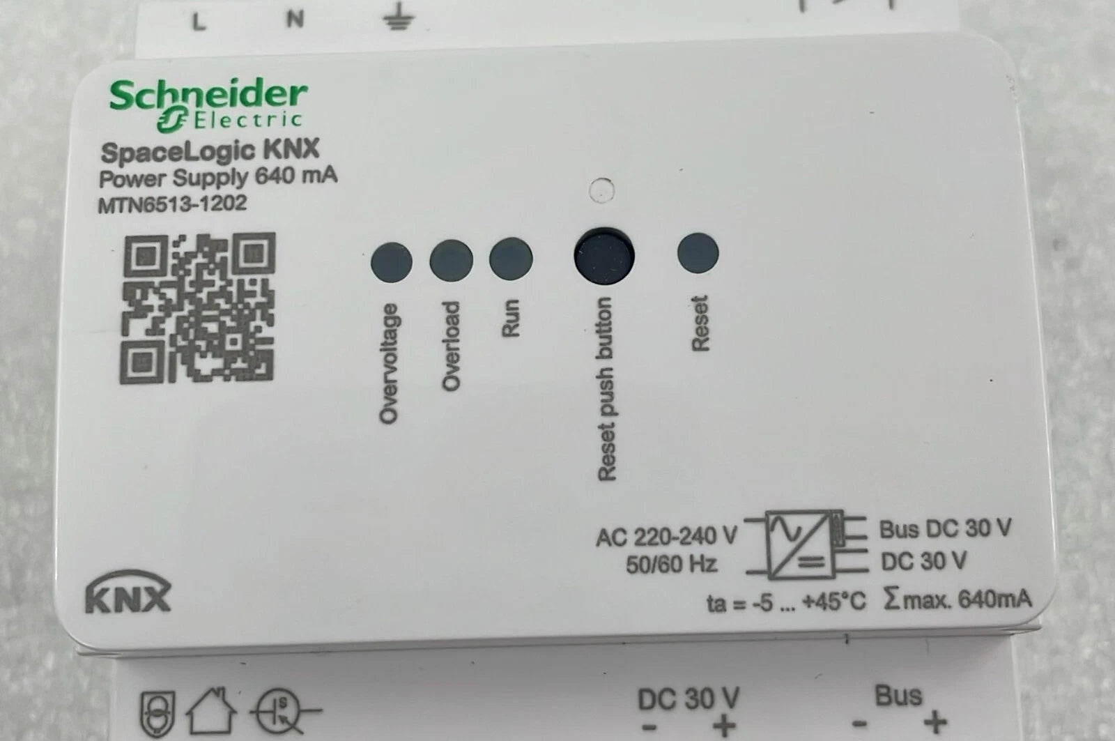 Schneider MTN6513-1202 SpaceLogic KNK Power Supply 640 mA