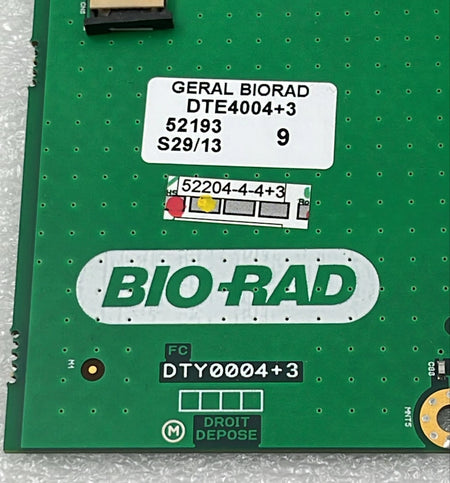 Bio-Rad DTE4004+3 PCB board for D-100 Hemoglobin Testing System