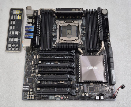 ASUS X99-E WS workstation motherboard LGA 2011 DDR4 with I/O shield