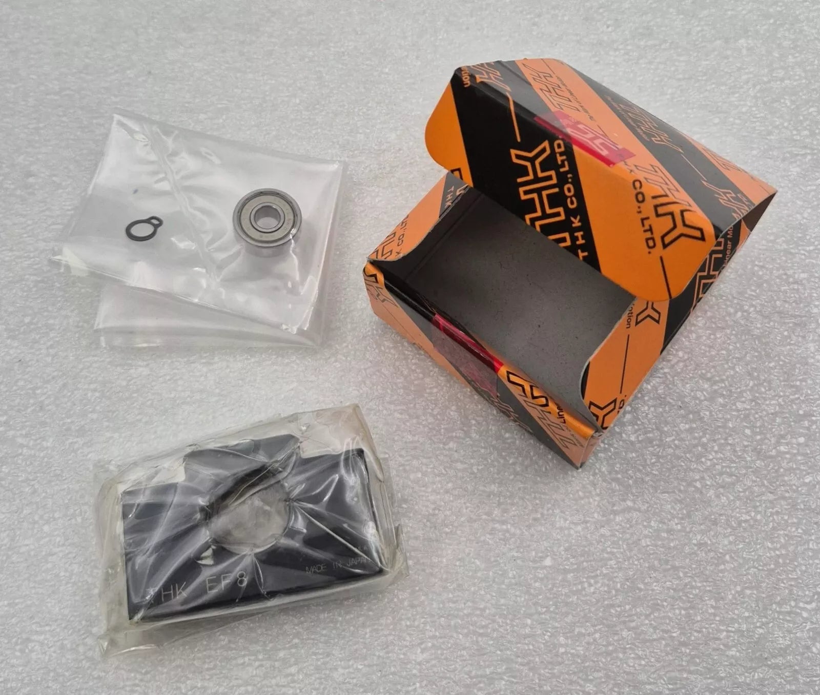 [LOT 3 PCS] NEW SEALED - THK EF8 Linear Bearing Floating Side Support Unit