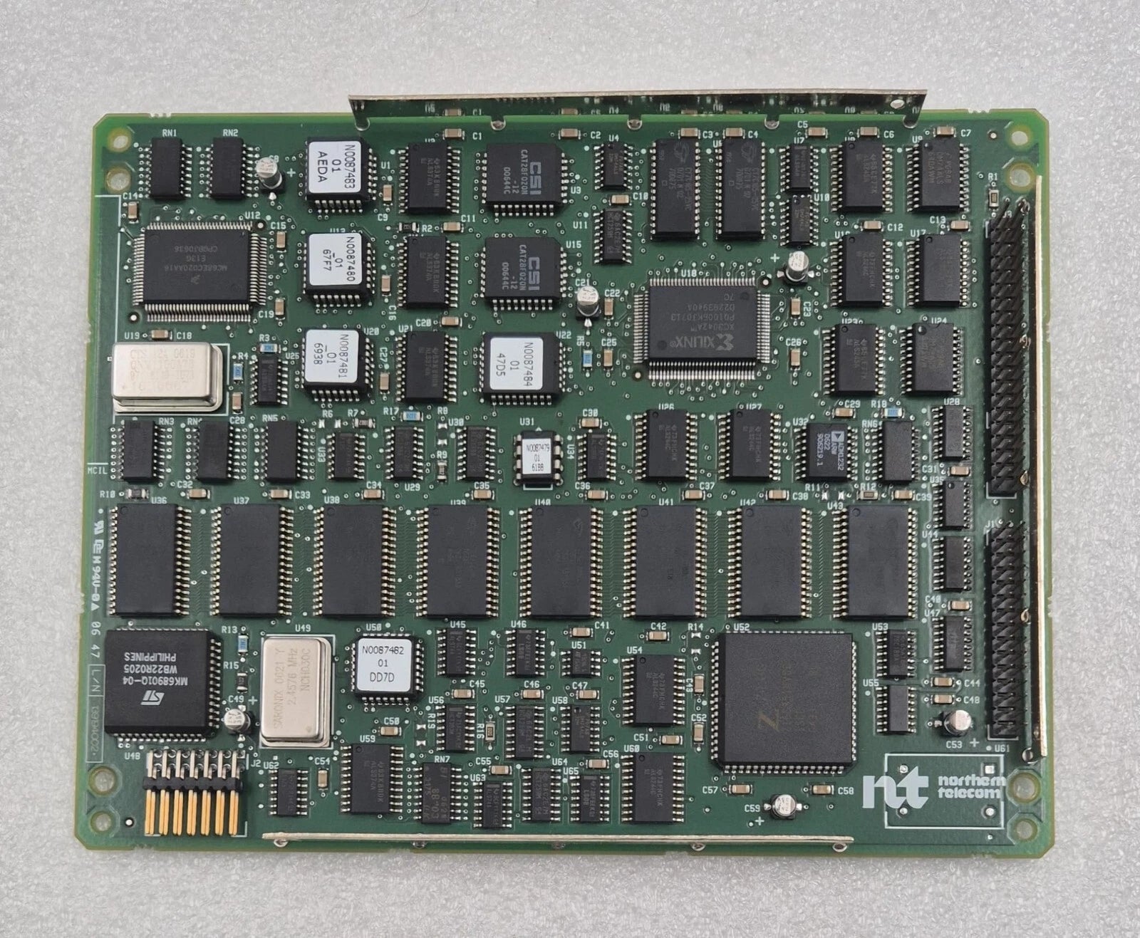 Northern Telecom nt NTBK51AAE5 01 Line Card PCB Board