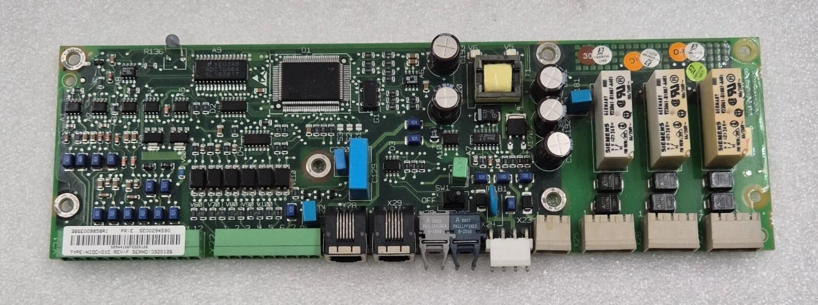 ABB NI0C-01C 3BSE009858R1 Control Board Fiber Optic PCB