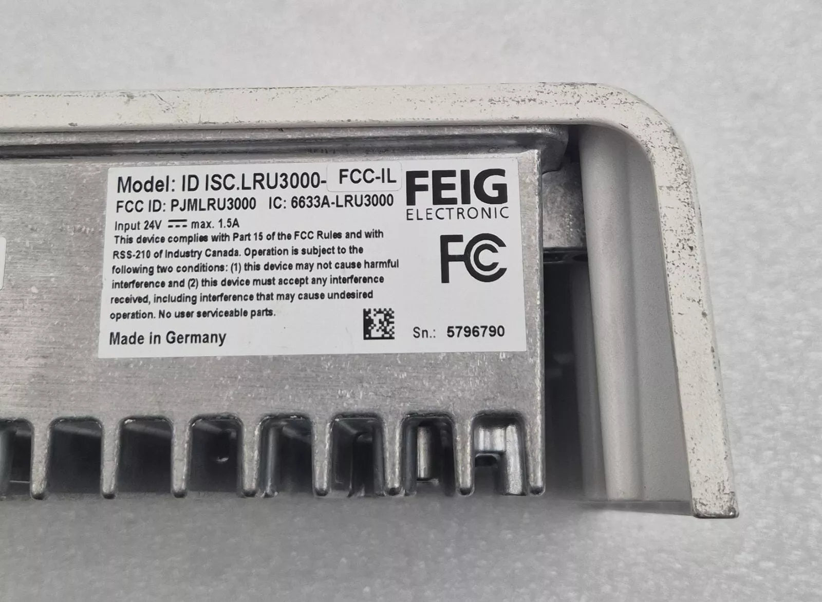 RFID by FEIG Electronic OBID i-scan UHF ISC.LRU3000-FCC-IL PJMLRU3000 LRU3000