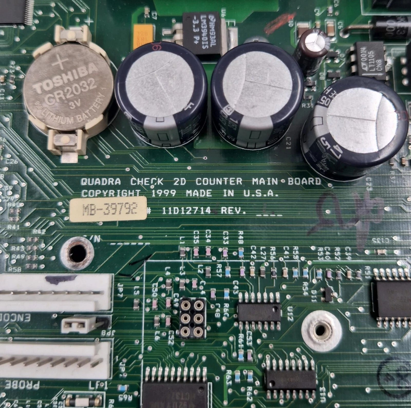 METRONICS QUADRA-CHEK 200 Model QC220-AR9 Digital Evaluation Display *FOR PARTS*