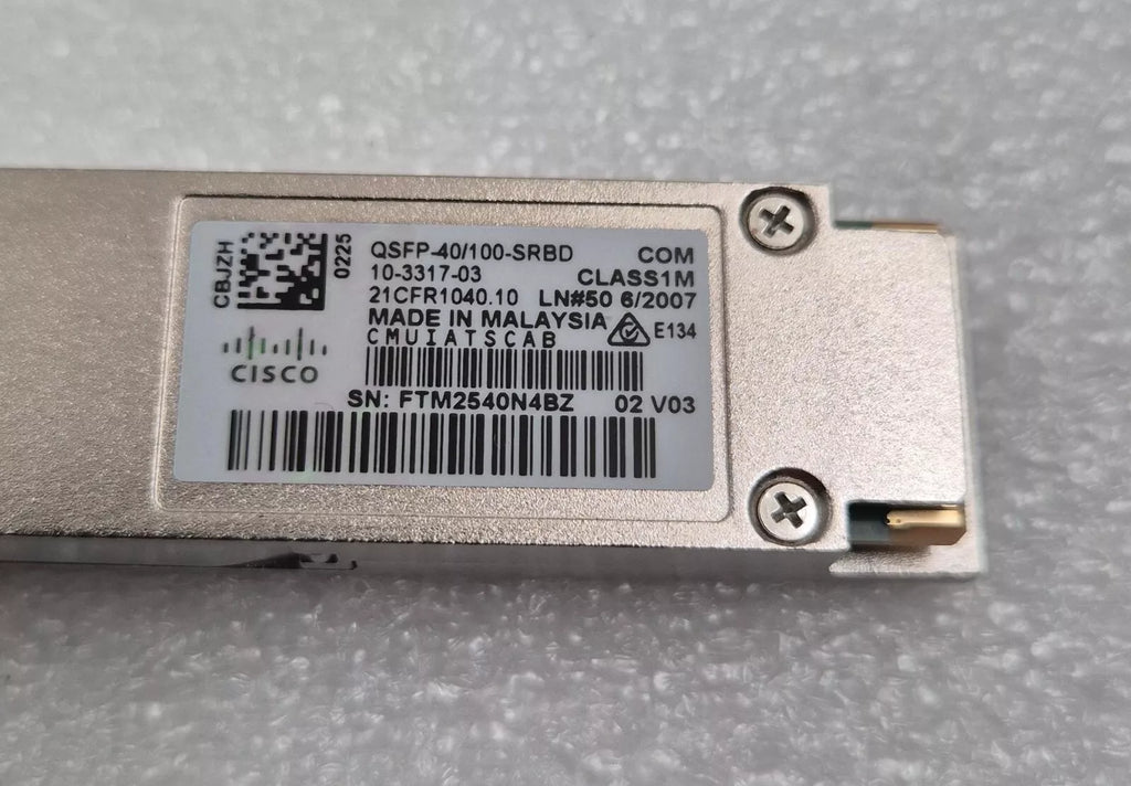 **NEW** CISCO QSFP-40/100-SRBD 10-3317-03 Transceiver 40-100G Module