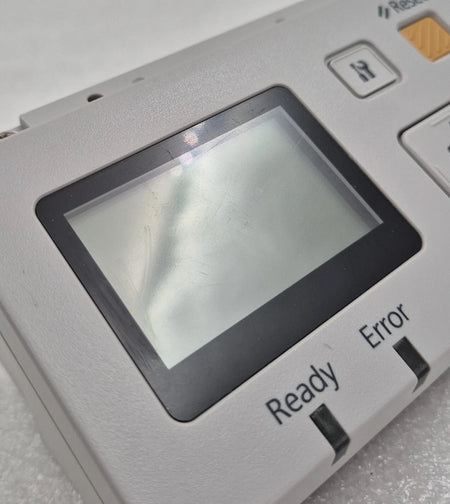 Epson EU-228 LCD screen close-up Ready Error indicators