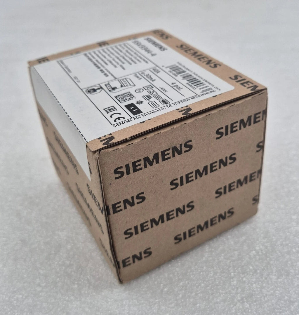 *NEW SEALED* SIEMENS 5SV3344-4 Operated Circuit-Breaker 4 pol. 40A 30mA Type B