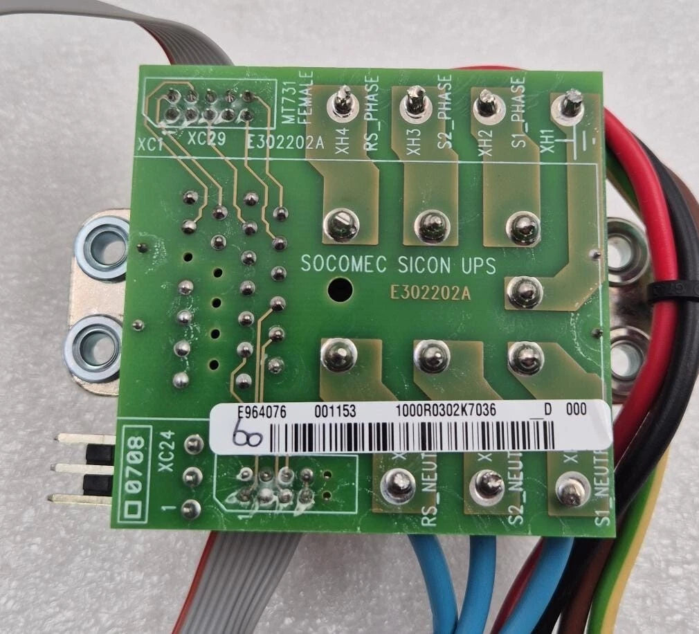 SOCOMEC SICON UPS MT600 E301372B E962626 Control PCB Board for IT-SWITCH M.E.