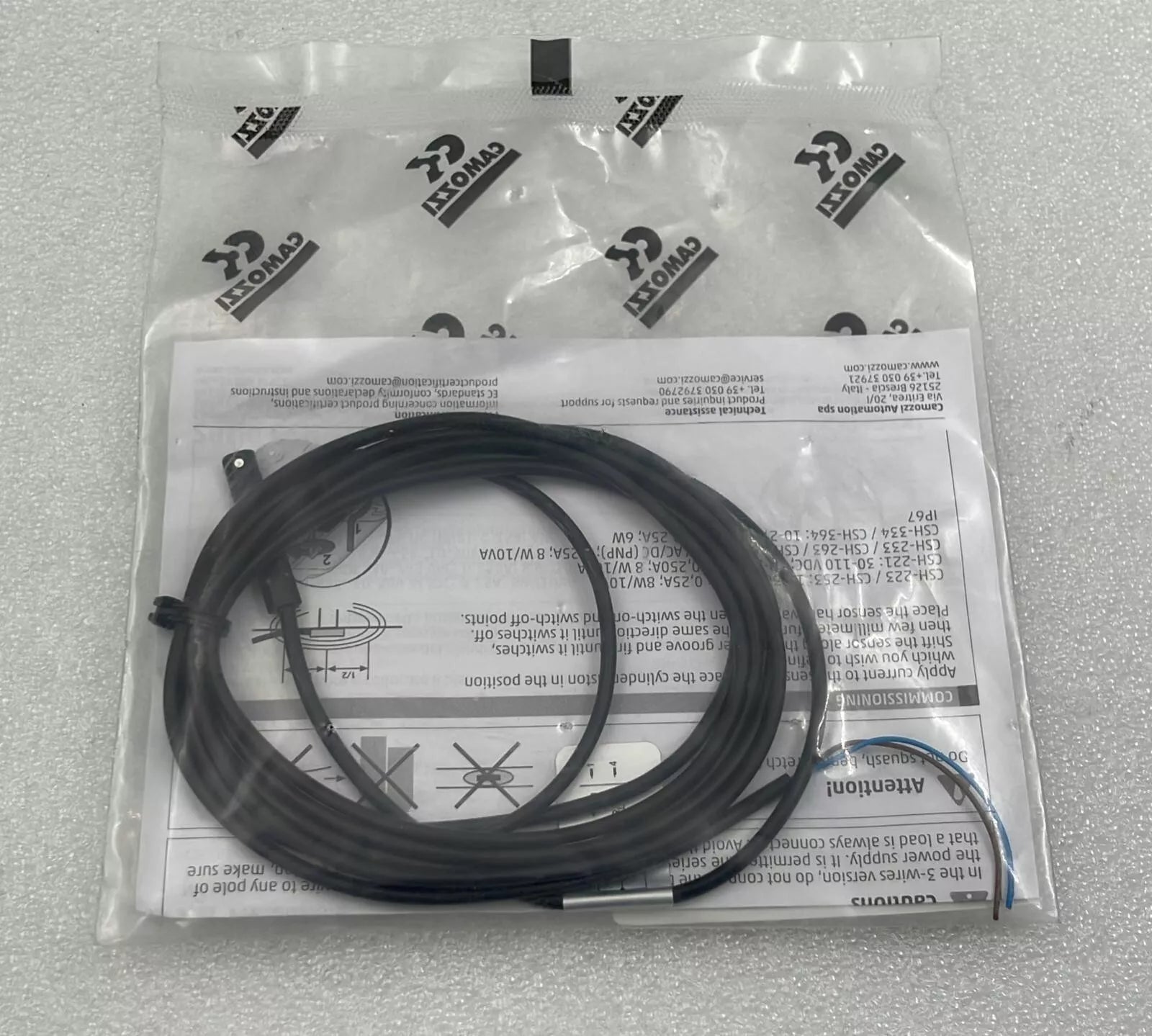 [LOT OF 5] NEW - CAMOZZI CSH-221-2 Magnetic Proximity Switch 10-8954-2212