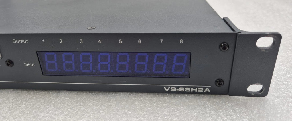 KRAMER VS-88H2A 4K HDMI 8x8 Matrix Switcher **FOR PARTS