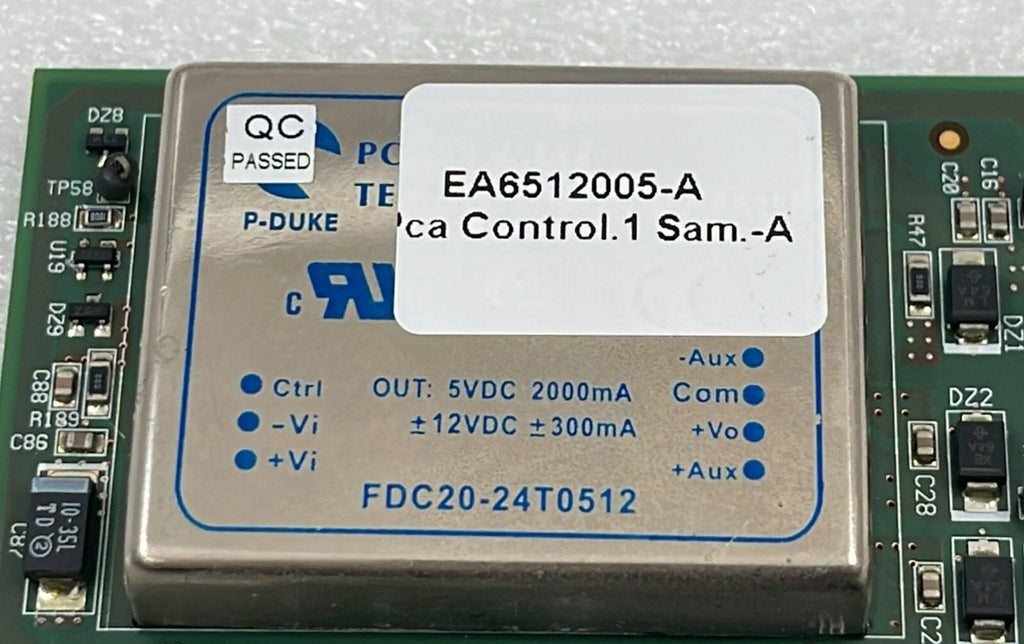 Lumenis Lume One EA6512005-A PCA Controller 1 Sam-A Board PC6512012