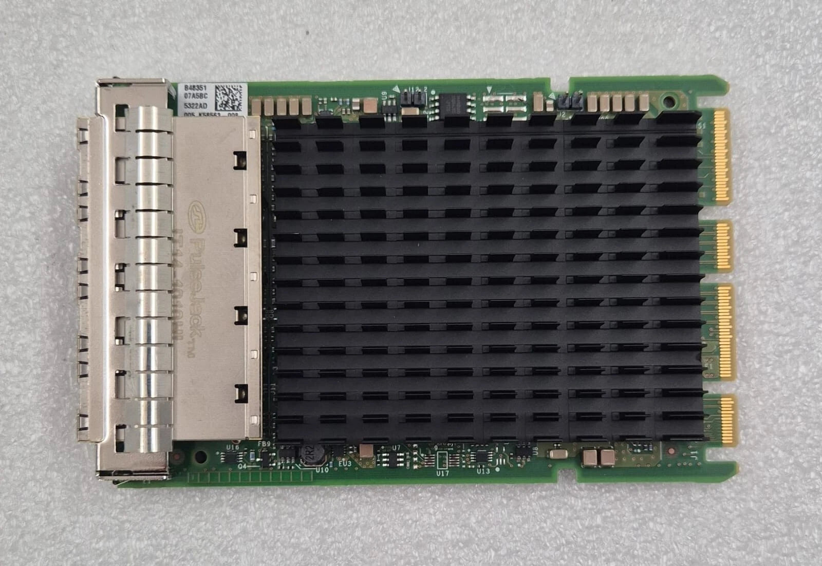 Dell 50RV4 4-Port 10GbE 10GBASE-T 050RV4 OCP 3.0 RJ45 PulseJack JT14-1010HL