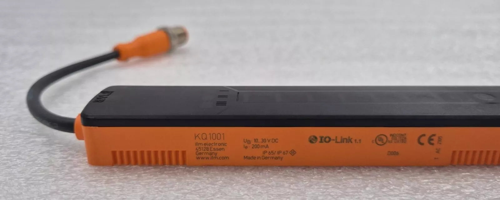 NEW - IFM KQ1001 Continuous level sensor KQ-5xxxNFPKG/IO/0,1M/US IO-Link