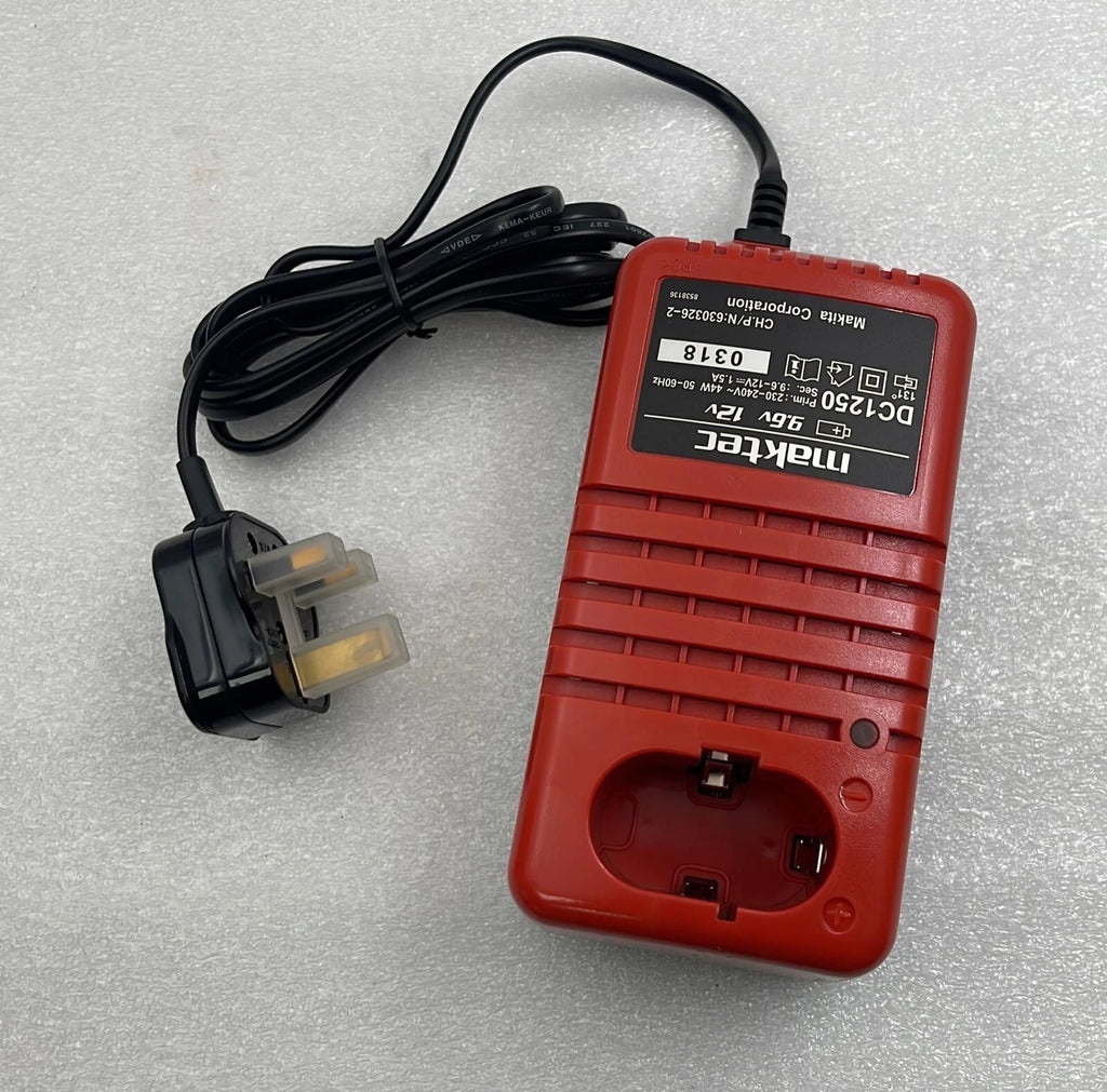 [LOT 12 PCS] Maktec By Makita DC1250 Ni-Cd 9.6-12V Battery Charger