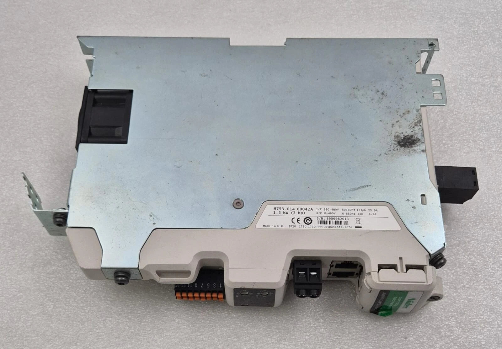 NIDEC Control Techniques Digitax HD M753-014 00042A 1.5kW Unidrive M753 EtherCAT