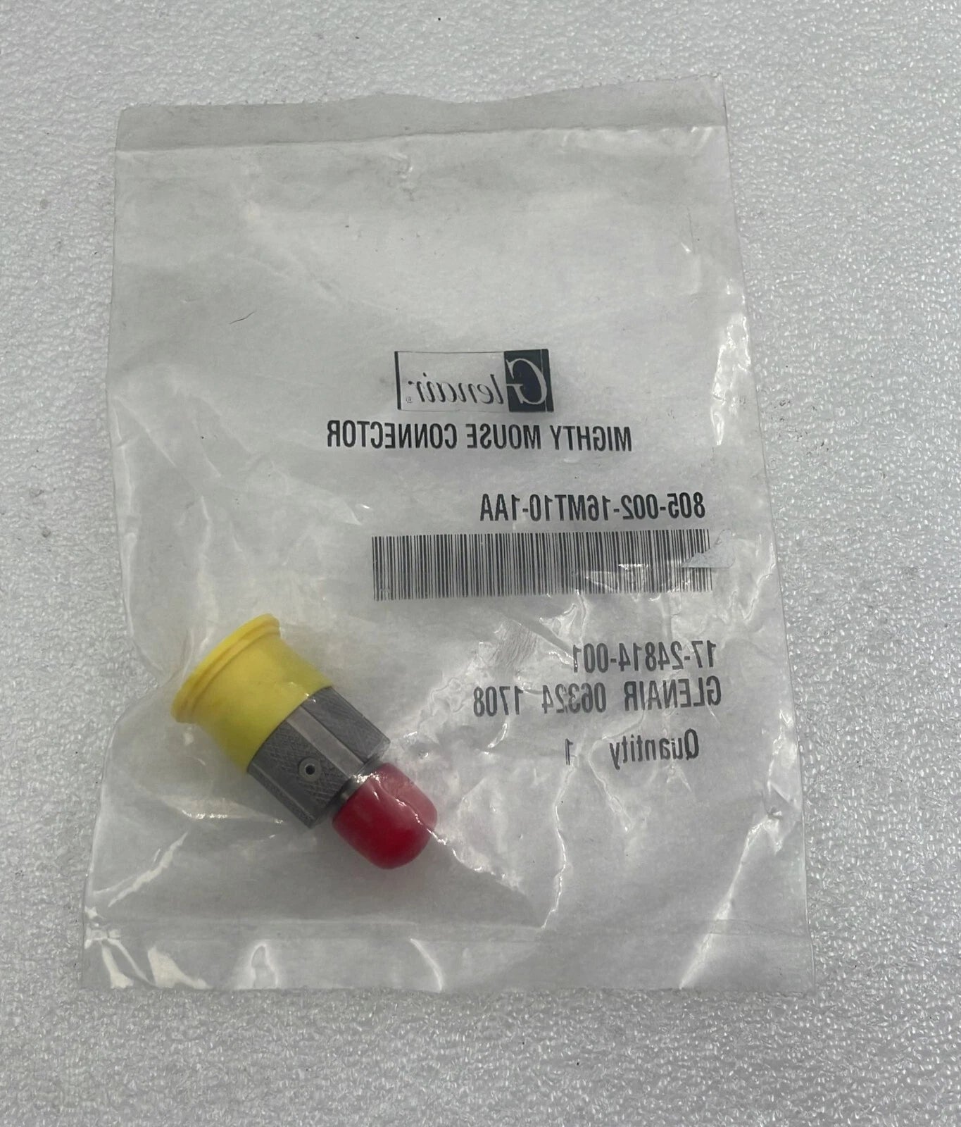 [LOT 4 PCS] Glenair 805-002-16MT10-1AA MIGHTY MOUSE CONNECTOR