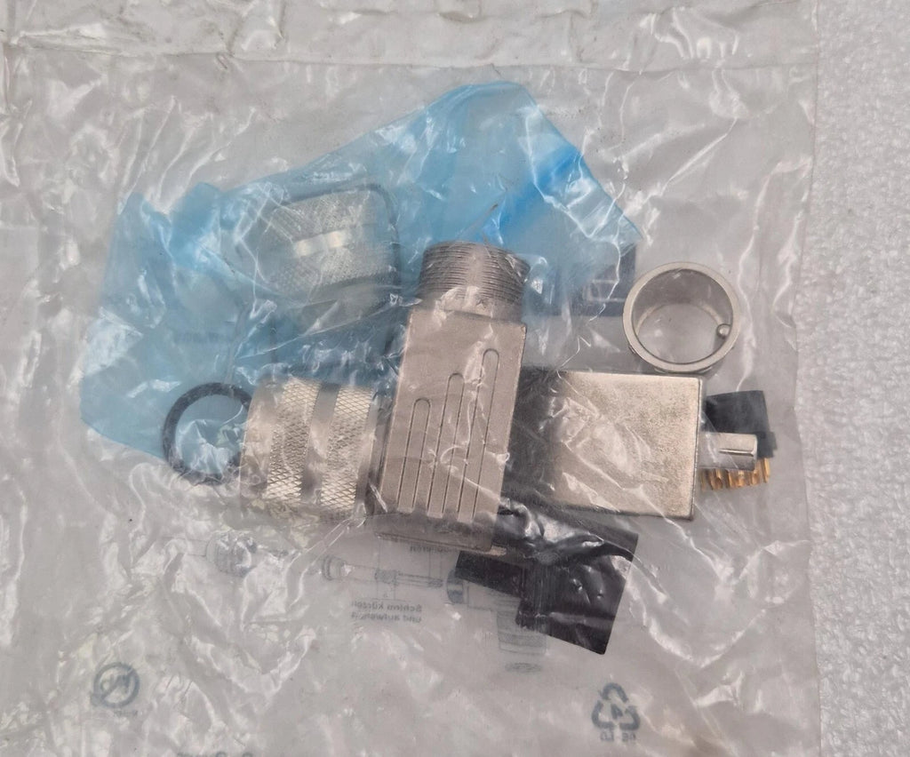 [LOT OF 5] Binder 423 99 5630 75 12 Circular Connector 90 Degree for Cable 6-8mm