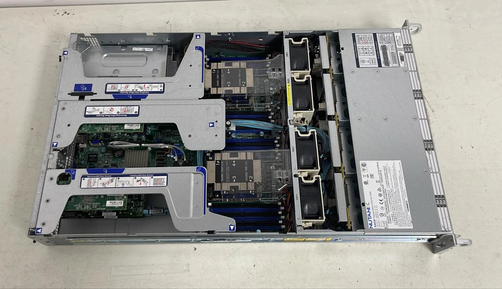 Nutanix NXS2U1NL12G600 Dual CPU Server W/ SuperMicro X11DPU-6G-NI22