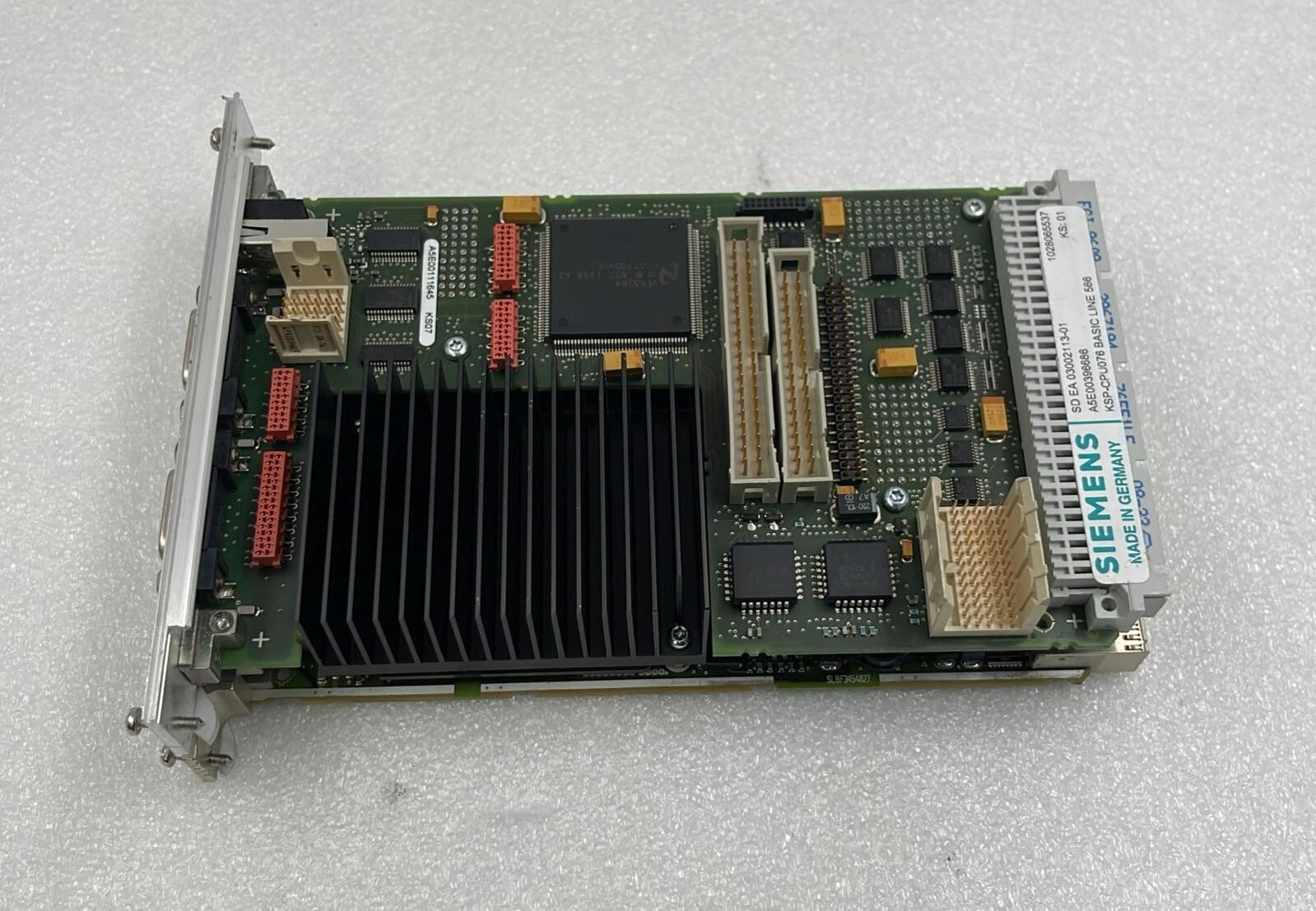 Siemens KSP-CPU076 A5E00396686 SD EA 03002113-01 CPU Module