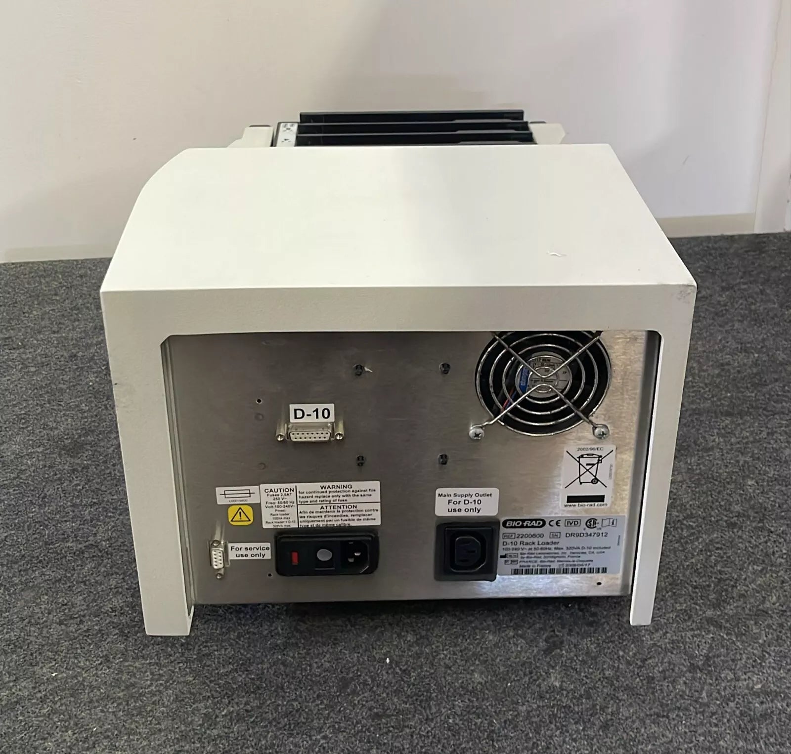 Bio-Rad D-10 Rack Loader System 2200600 **AS IS