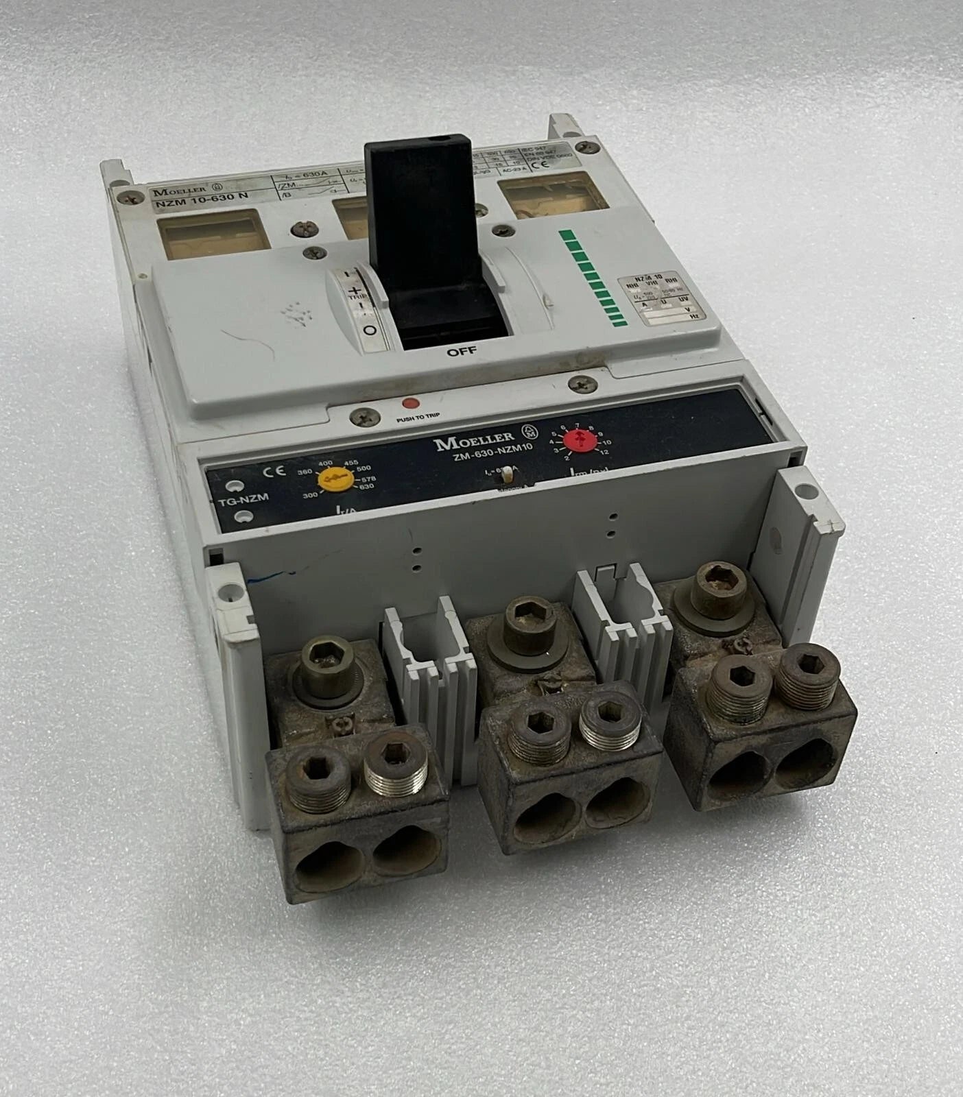 Moeller NZM 10-630 N Electronic Circuit Breaker ZM-630NZM10