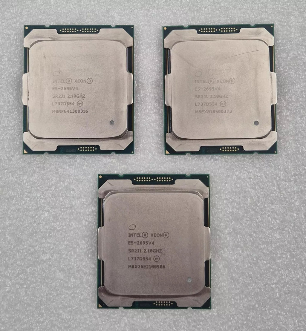[LOT OF 12 PCS] Intel Xeon E5-2695V4 SR2J1 2.10GHZ 18-Core CPU Processor