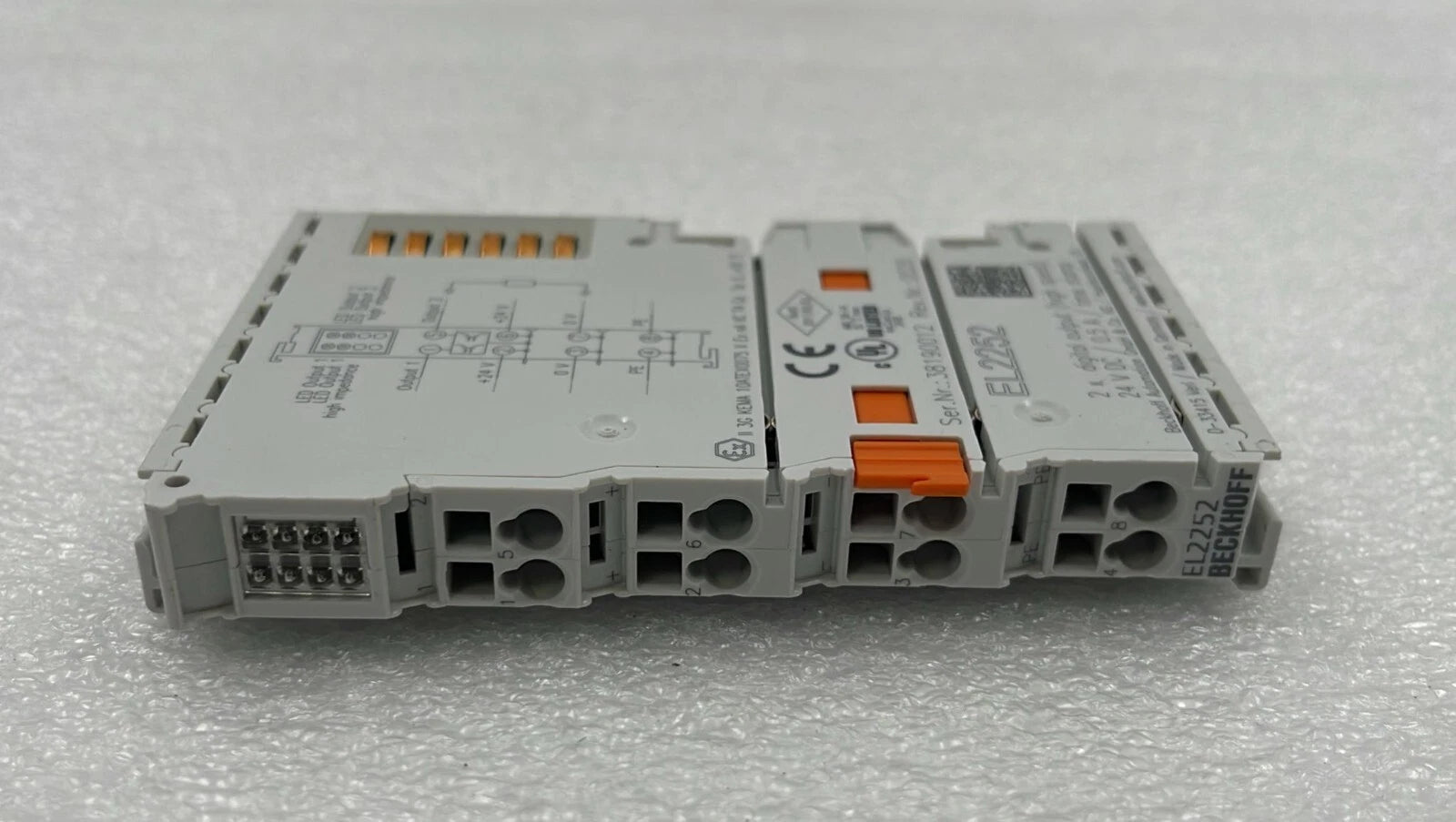 Beckhoff EL2252 EtherCAT 2-channel 24V digital output terminal module