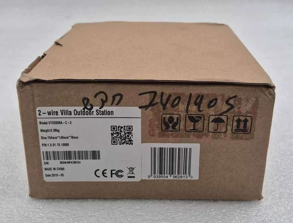 **NEW** Dahua 2-wire Villa Outdoor Station VTO2000A-C-2 Door Video Intercom