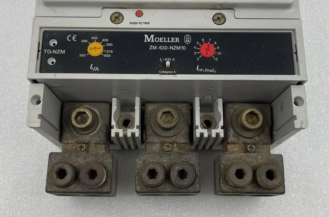 Moeller NZM 10-630 N Electronic Circuit Breaker ZM-630NZM10