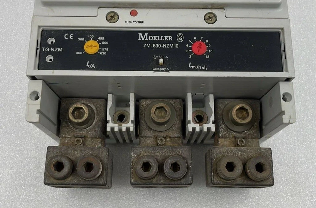 Moeller NZM 10-630 N Electronic Circuit Breaker ZM-630NZM10