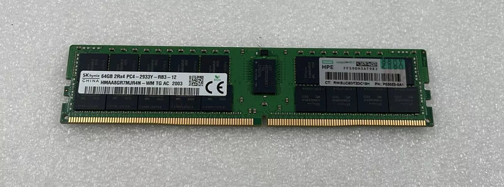 [LOT 4 PCS] SK Hynix 64GB 2Rx4 PC4-2933Y HMAA8GR7MJR4N-WM Server Memory RAM *HPE