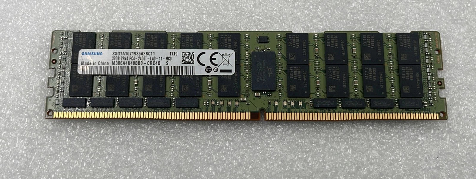 LOT 6 PCS- SAMSUNG 32GB 2Rx4 PC4-2400T M386A4K40BB0-CRC4Q DDR4 Server Memory RAM