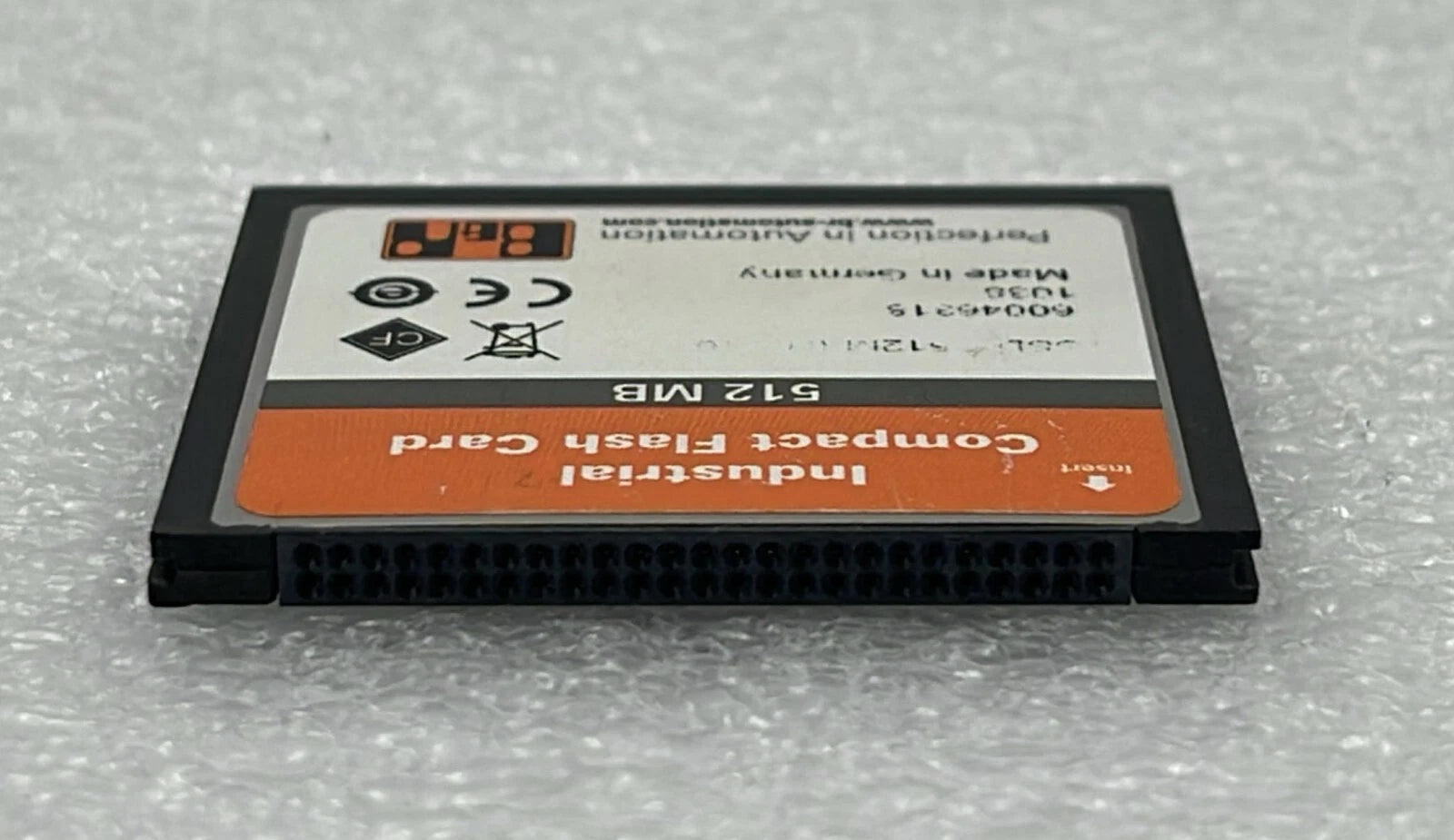 B&R 5CFCRD.0512-04 Rev. C0 industrial CompactFlash card 512MB