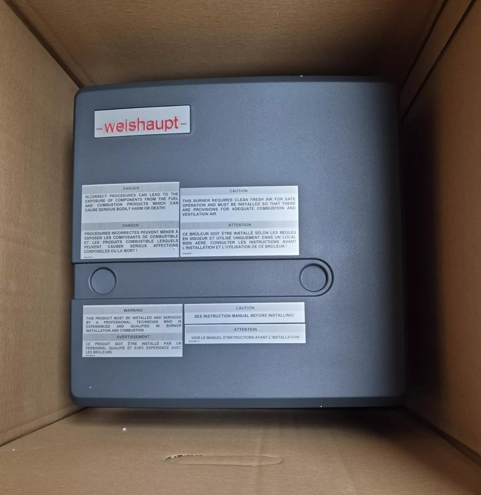 *NEW* DUNGS Weishaupt WG10F/1-D ZM-LN 23312624 GAS BURNER