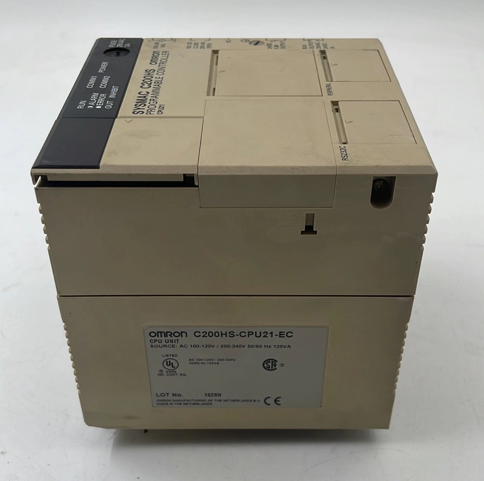 OMRON Sysmac C200HS Programmable Controller C200HS-CPU21-EC