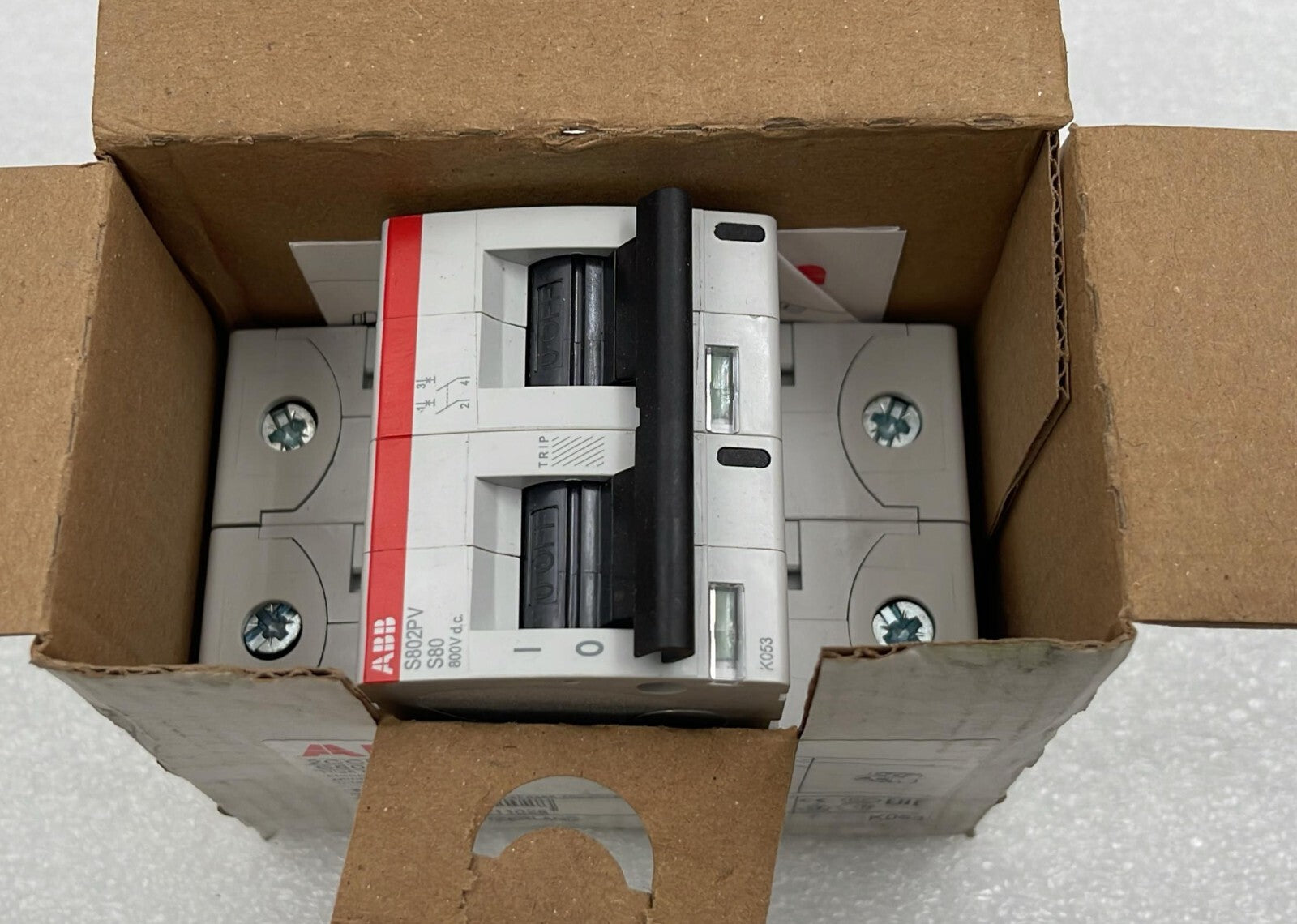 ABB S802PV-S80 High Performance MCB 2CCP842001R1809 800V