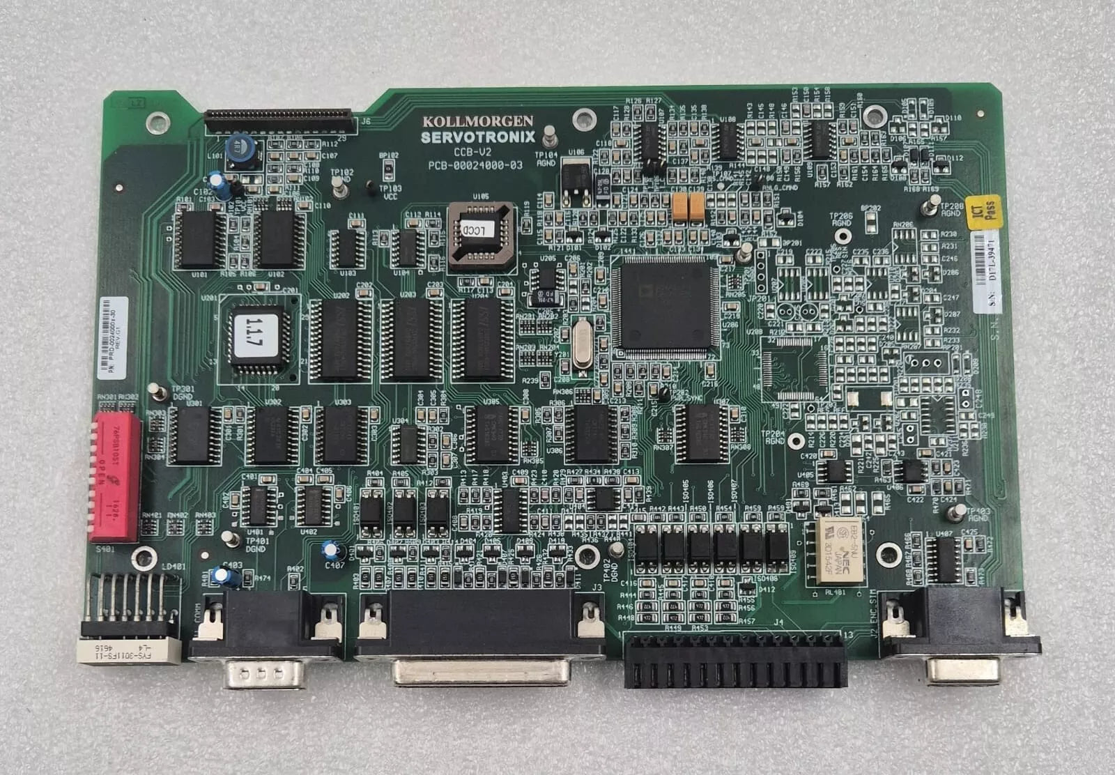 KOLLMORGEN Servotronix CCB-V2 PCB-00024000-03 PRD0024000z-30 Board