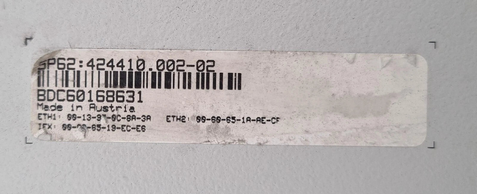 B&R Automation PC 5PC600.SX02-01 5P62 424410.002-02 Industrial Computer **AS-IS