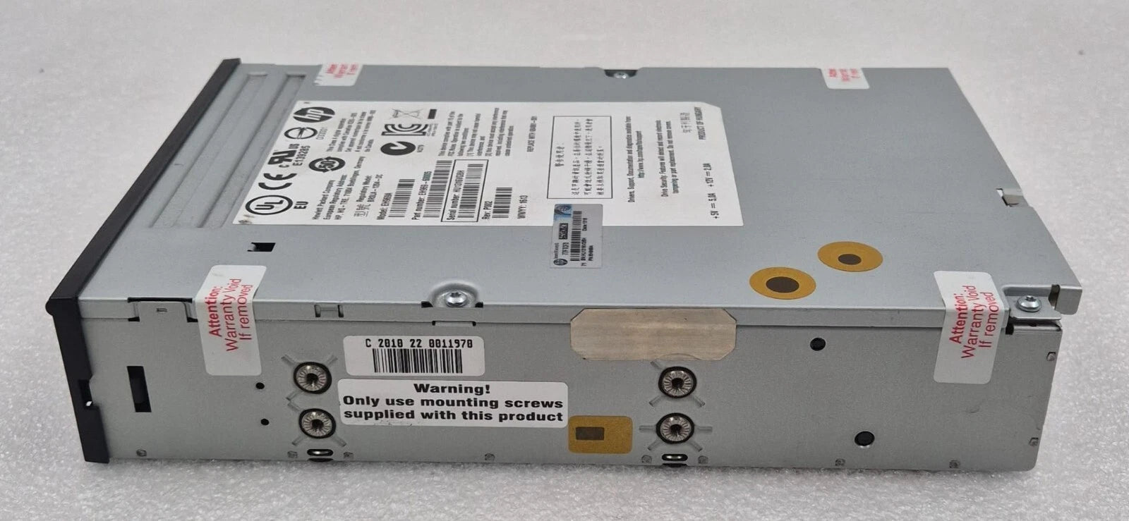 HP LTO-6 Ultrium 6250 Internal SAS Tape Drive EH969A EH969-60005