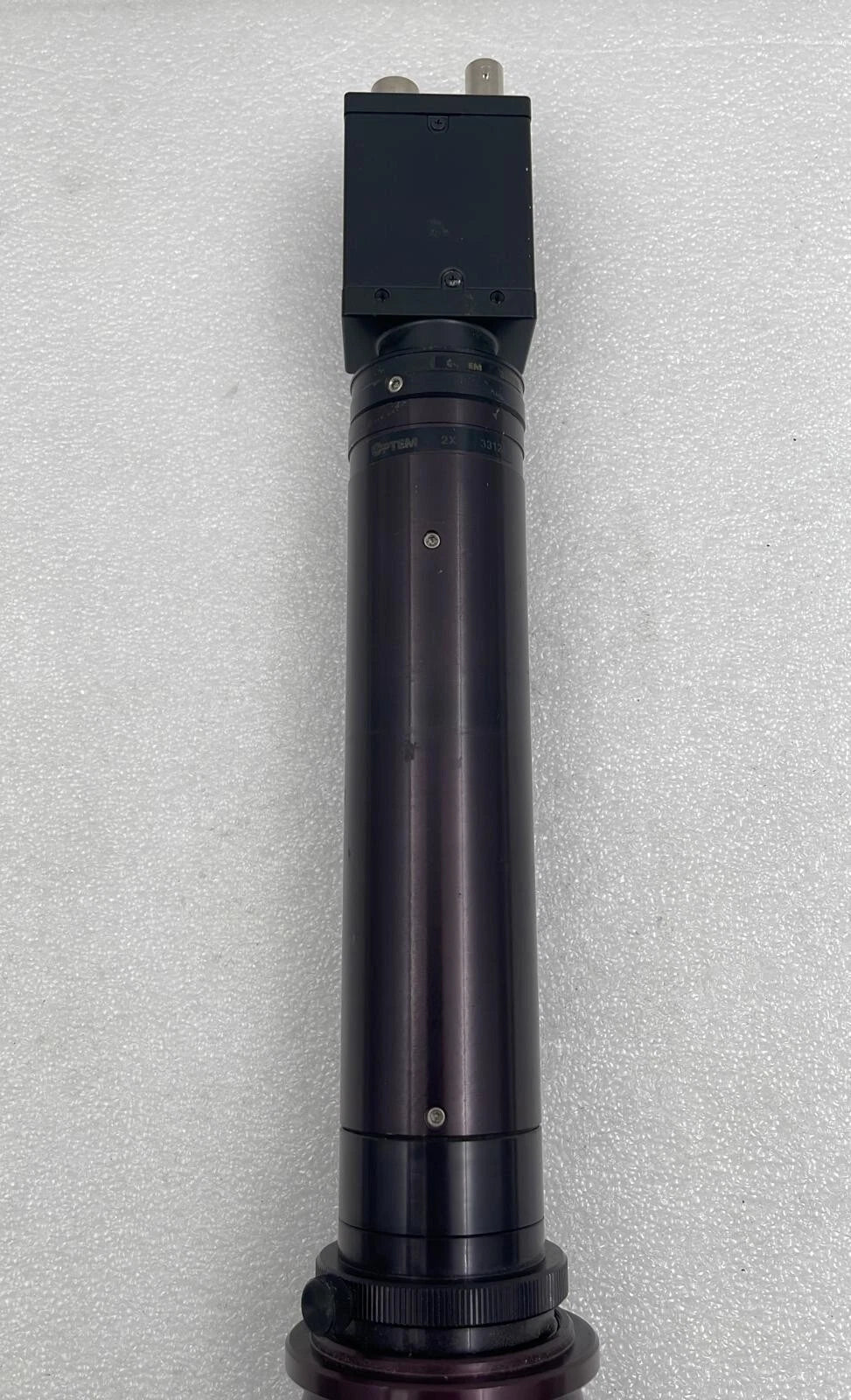OPTEM 80-02-19 Optical Microscope Zoom Scope 330200 331220 303410 W/Sony XC-ST30