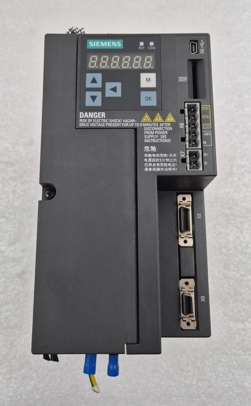 SIEMENS SINAMICS V90 PROFINET 6SL3210-5FE11-5UF0 PLC Drive 380-480V 1.5/1.75kW