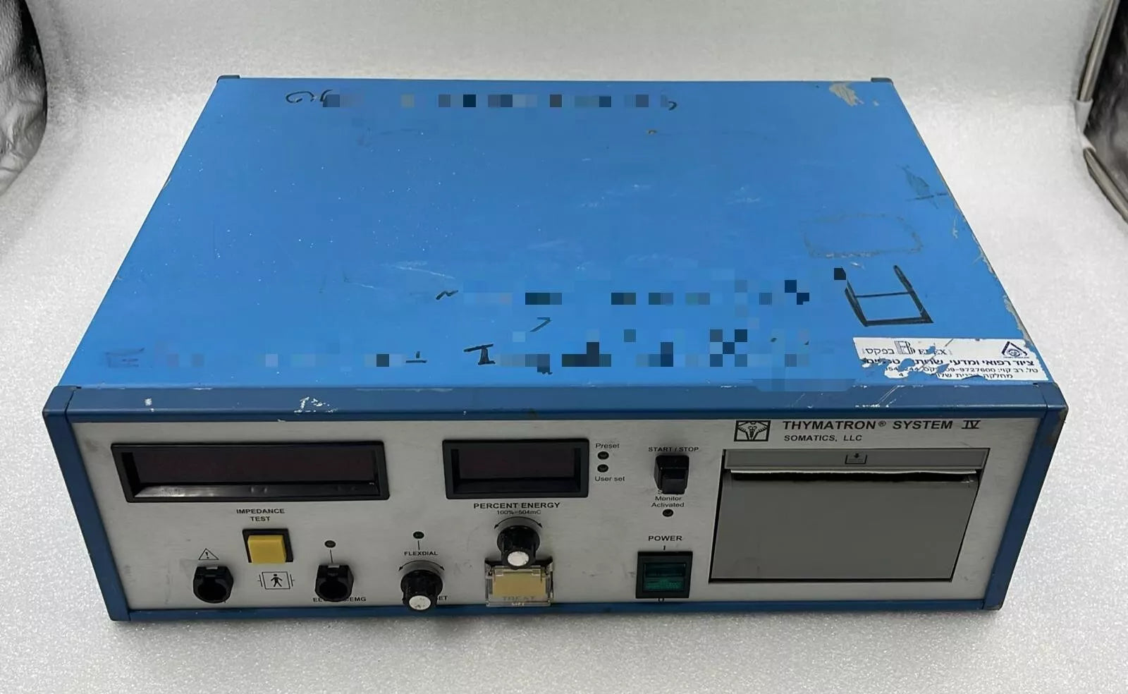 Somatics Thymatron System IV ECT Instrument