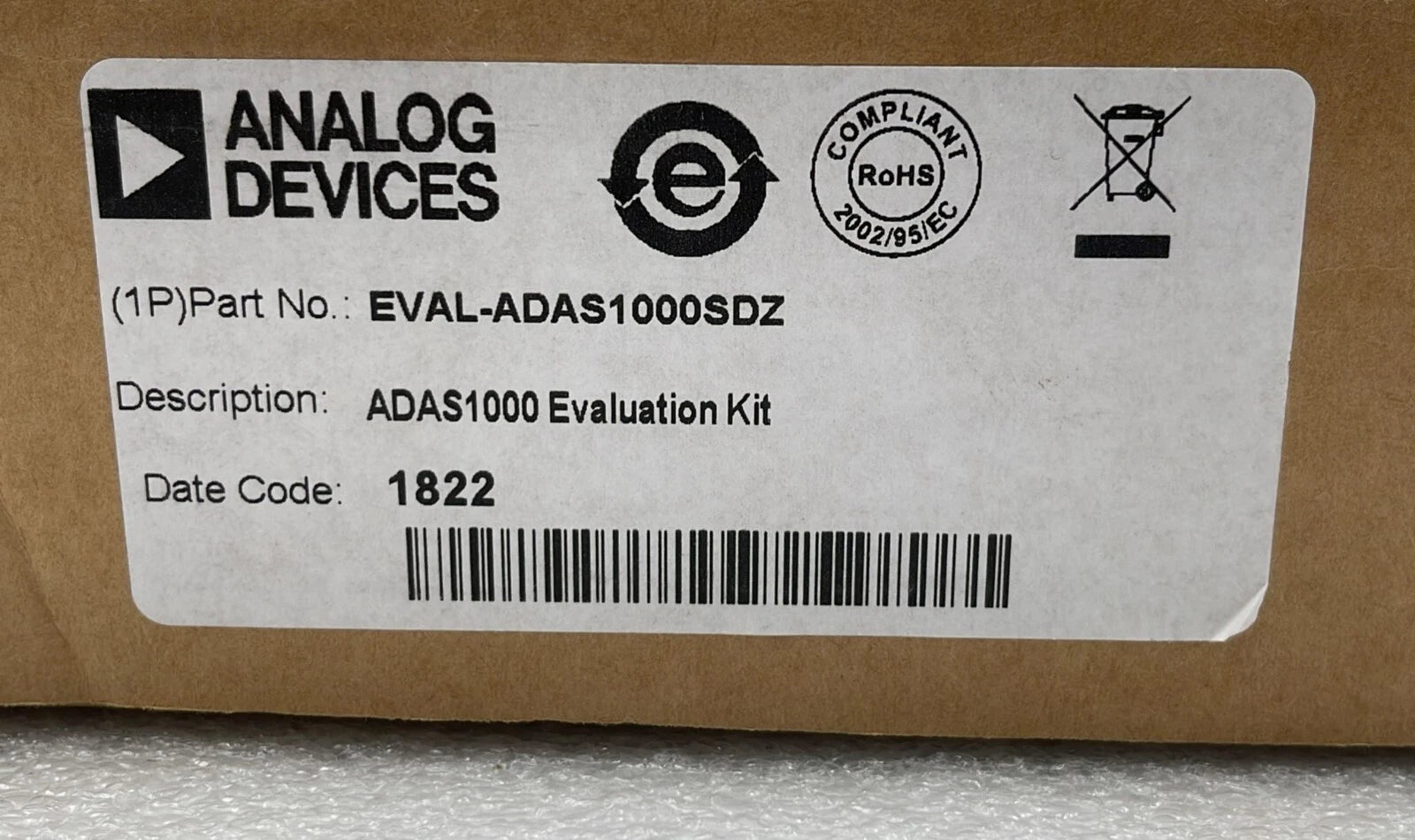 Analog Devices EVAL-ADAS1000SDZ Evaluation Kit 08-036248