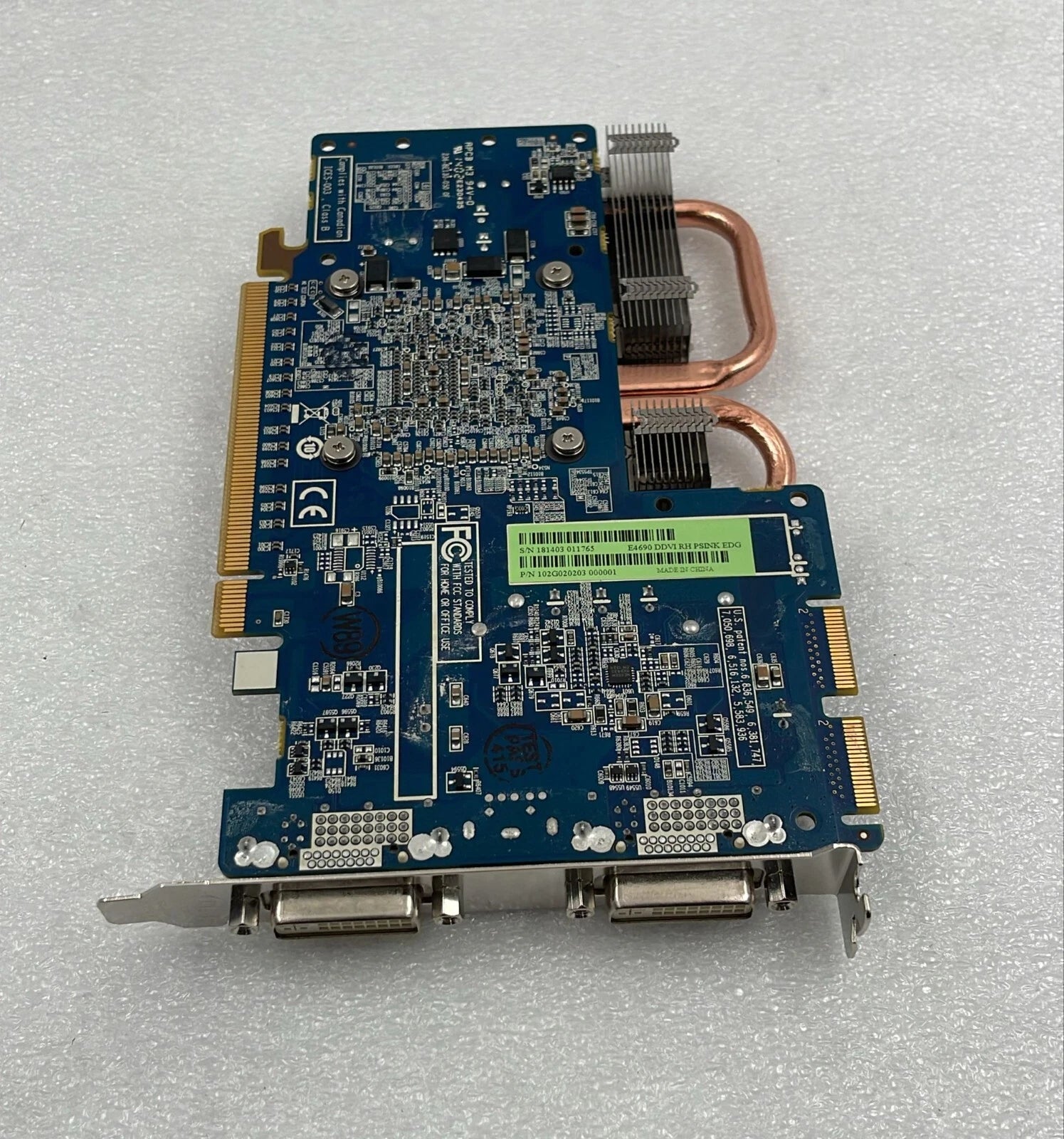 **NEW** ATI PCIExpress Graphics card E4690 DDVI RH PSINK EDG with Heatpipe