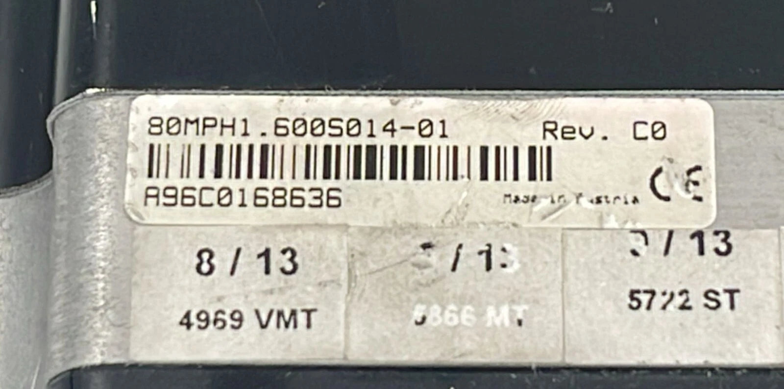 B&R Automation 80MPH1.600S014-01 Servo Motor