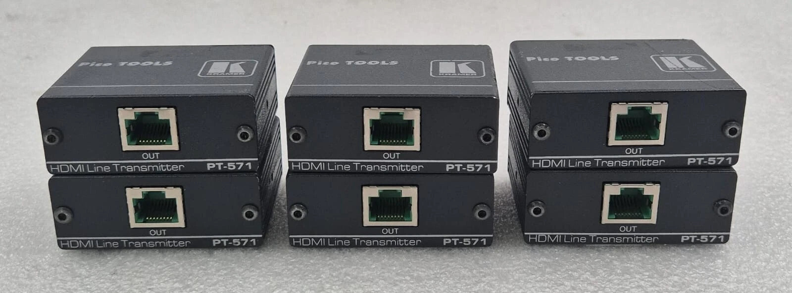 [LOT 6 PAIRS] KRAMER Pico TOOLS PT-572+ HDMI Line Receiver & PT-571 Transmitter