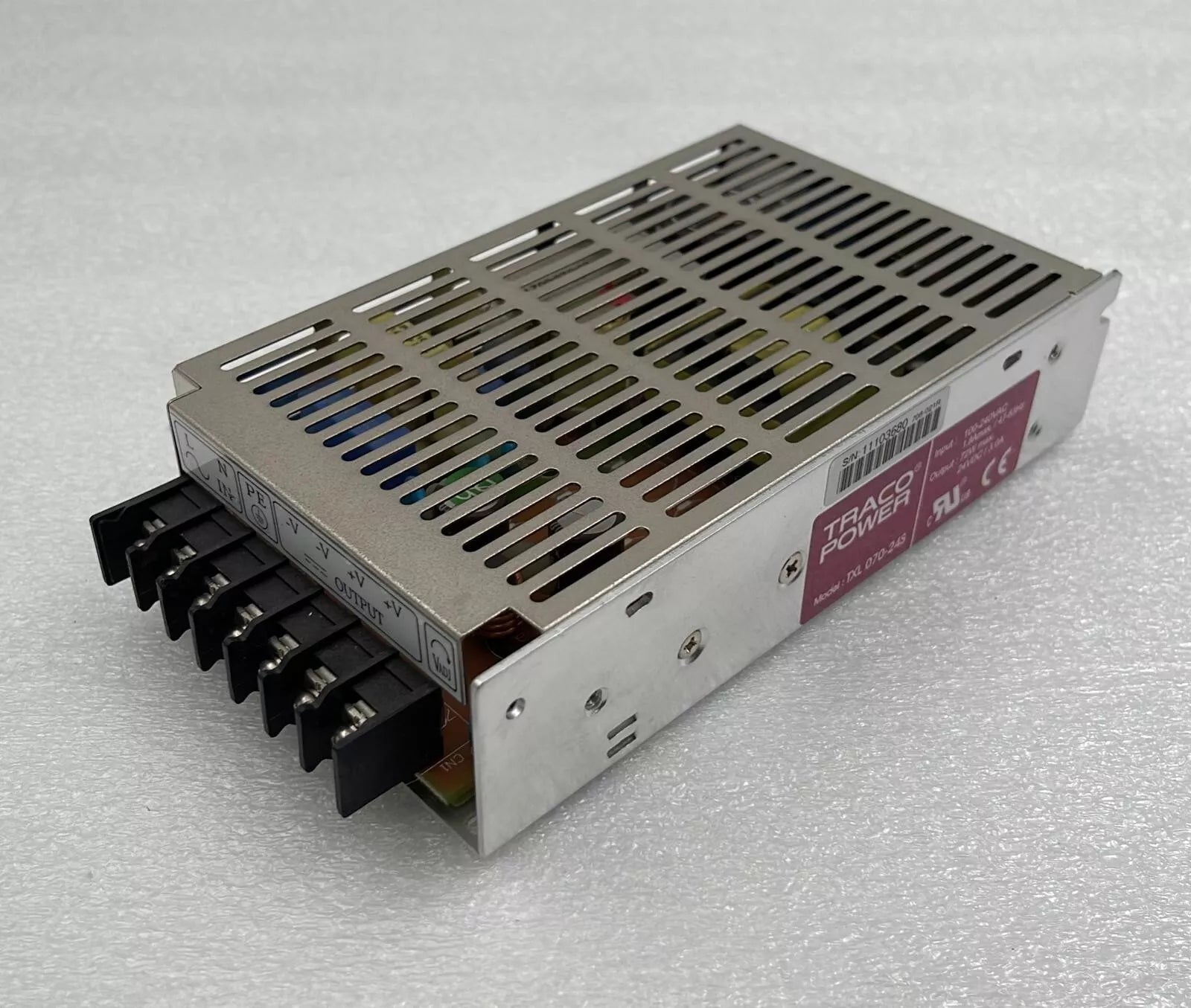 Traco Power TXL-070-24S Power Supply 100-240VAC 1.8A 47-63Hz